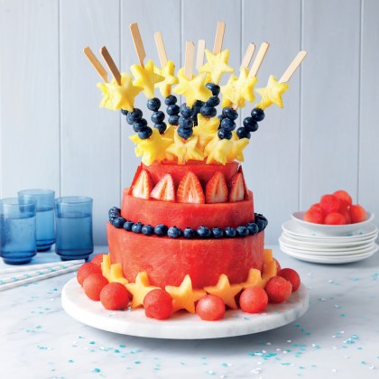 Fresh Watermelon Cake